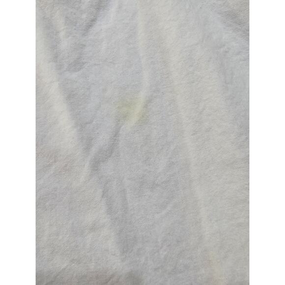 American Sweetheart Women's Tab Sleeve Blouse White Lace neckline - Picture 9 of 9